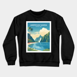 AMERICAN SAMOA NATIONAL PARK Art Crewneck Sweatshirt